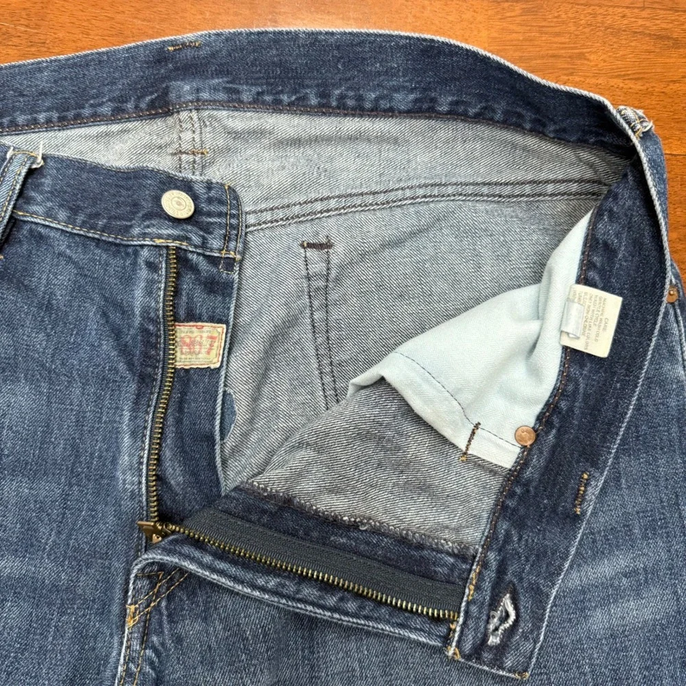 Polo Ralph Lauren Jeans Mens 36x30 Blue Medium Wash Straight Leg 100%‎ Cotton